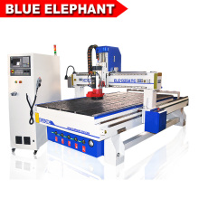 Máquina de gravura de alta velocidade 1325 do Cnc da madeira do router da escultura 3d do elefante azul